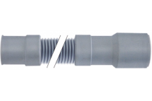manguera de desagüe DN21 L 2000mm A ø interno 21mm A ø externo 25mm B ø interno 20/29mm