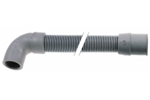 manguera de desagüe DN20 L 2500mm ø int. recta 19mm ø ext. recto 24mm