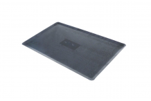 Bandeja de horno An 325mm L 530mm H 11mm acero de blued medida GN 1/1 espesor 1mm