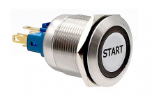 Pulsador 230V Start Led Blanco fagor
