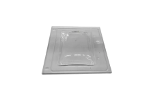 Tapa metacrilato TVA410 + perfil aluminio atornillado DISTFORM MYCHEF