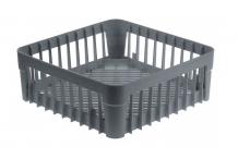 Cesto vasos 400x400x150mm plastico