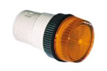 Casquillo para lámpara de señalización medida de montaje ø13mm amarillo UE 1 pzs