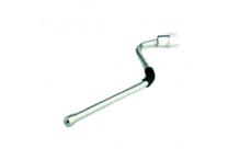 Tubo salida vapor inox con tuerca Wega