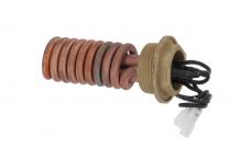 Resistencia 1200W 230V espirales 1 rosca 1¼" L 88mm ø 38mm tubo ø 6,5mm EXPOBAR