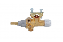 Grifo Gas Brida Tubo Ø21mm Empalme M16x1,5mm MARENO ALI