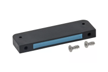 Imán de puerta forma rectangular L 63mm An 19mm H 7mm Agujeros de montaje ø 2,25 mm