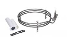 Resistencia 2900W 230V espirales 1 int.ø 220mm ø ext. 235mm L 268mm H 75mm L1 35mm B1 30mm UNOX
