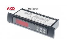 Controlador electrónico AKO tipo 10323 medida de montaje 149x30mm aliment. 230V