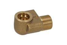 Codo de empalme para tubo nivel de agua rosca 3/8" latón agujero ø 13,5mm Fagor