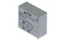 Relé para circuito impreso 12VDC 1CO a 250 V 16A empalme pins medida reticular 5mm Italiana Relè