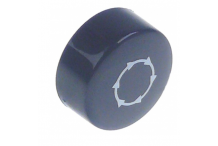 Botón Negro Ciclo Ø23mm comenda
