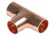 pieza T cobre para soldar ø 10mm refrigeración
