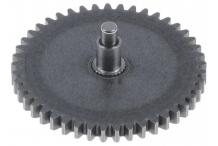 Rueda dentada tercera marcha ø 46,6mm eje ø 6/4mm dientes 45 ancho de diente 2mm An 4mm Ugolini