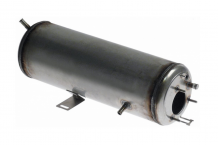 Calderin lavavajillas ø 150mm L 450mm brida brida 3 orificios entrada ø 58