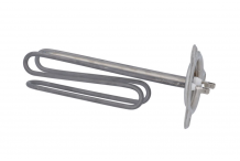 Resistencia 2700W 220-240V L 285mm brida 3 orificios empalme conector Faston 6,3mm