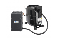 Compresor refrigerante R134a tipo 400V 50/60Hz HMBP 21kg 1HP capacidad cilindro 32,7 cm³
