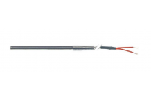 Sensor de temperatura Pt100 cable Vetrotex sonda -200 a +600°C cable -50 a +350°C Olis