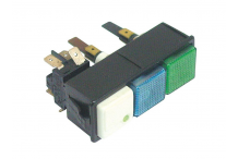 conmutadores combinados medida de montaje 28,5x77,5mm cuadrado