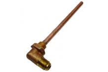 Tubo cobre inyector 1/4" cónico Expobar