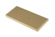 Placa cerámica L 162mm An 73mm H 13mm para grills kebab