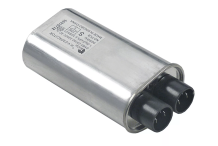 Condensador de alta tensión para microondas 1µF tipo CH85-23100 2300V 50/60Hz doble HORECA MAKRO