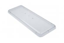 Tapa L 470mm An 176mm H 32mm transparente Granizadora Ugolini