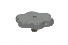 Tornillo de cabeza moleteada ø 34mm rosca m6 SILANOS