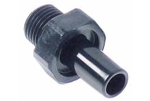 Empalme de tubo rosca 1/4" Baron, Cookmax, Lainox, Mareno, Olis