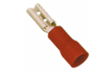 Terminal faston aislado hembra 2.8x1.5mm rojo Varios Fabricantes (100 unidades)
