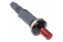 Encendedor piezoeléctrico cuerpo plástico soplado montaje ø 18mm empalme ø2,4mm