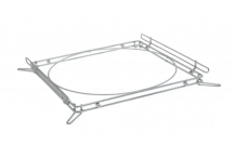 soporte para cestos L 575m An 575mm H 65mm Elettrobar, colged, infrico