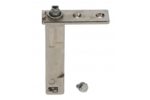 Bisagra pivot zamak con muelle cuadrada