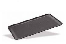 Bandeja horno 600x400mm acero negro Masamar