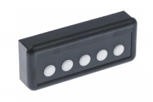 Unidad de teclado aparatos de café tazas 5 negro tipo 9.9.07.03G L 116mm An 44mm GICAR
