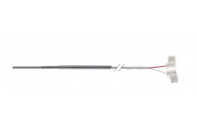 Sensor de temperatura Pt100 cable PTFE sonda -100 a 450°C cable -40 a +250°C UNOX