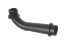 Manguito codo distribuidor l 140mm linea blanca
