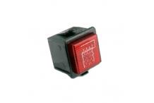 Piloto rojo 28x28mm 230v nivel Hoonved