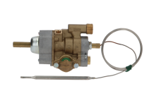 Termostato de gas PEL tipo 24ST 120-280°C entrada gas brida de tubo ø21mm angelo po
