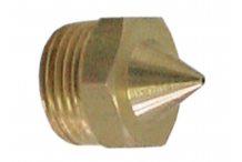 Boquilla de gas rosca 3/8" EC 17 taladro ø 1mm