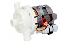 Bomba di lavado LGB tipo LA400 entrada ø 27mm salida ø 22mm 230-240V 50Hz fases 1 0,18kW Elettrobar