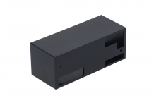 Caja trasera centralita botonera 1d5 negra expobar