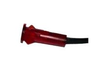 Piloto rojo Ø10mm 230v con cable Wega (2 unidades)