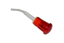 Piloto Rojo Ø9mm 230V Con Cable gayc