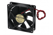 Ventilador axial L 92mm An 92mm H 25mm 12VDC 2,16W cojinete rodamiento de bolas empalme cable 300mm