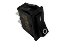 Interruptor negro 30x11mm unipolar Varios Fabricantes (2 unidades)