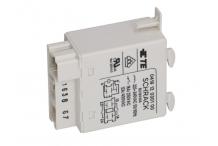 Relé de potencia SCHRACK 230VAC 16A 2NO empalme conector codificado ELECTROLUX / ZANUSSI
