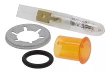 Piloto ambar Ø13mm 230v horno baron