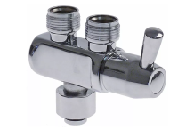 Válvula de pivote intermedio sin salida para duchas lavavajillas