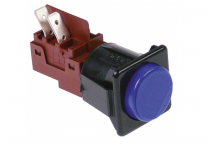 Pulsador 1 Polo 230V 16A azul Completo silanos